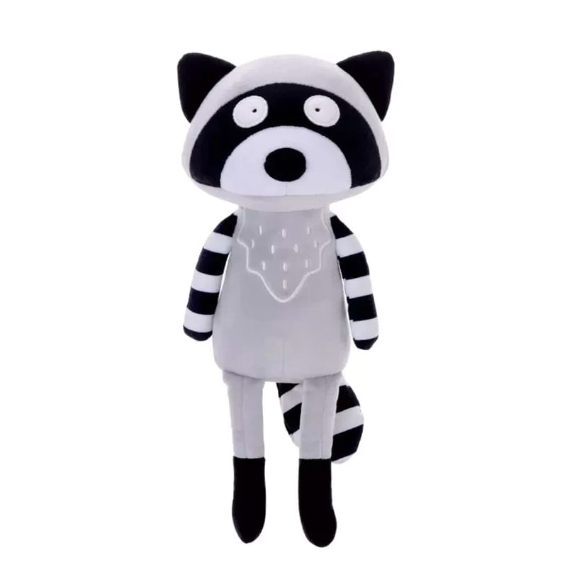 Attachment Plush Raccoon Para Bebês E Crianças