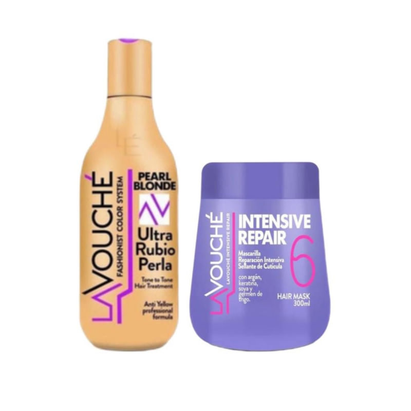 Kit Matizer Ultra Rubio More Mask Intense Repair Lavouche