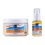 Kit De Tratamento Capilar Flora Argan Hydration Cream 300g + Óleo 30