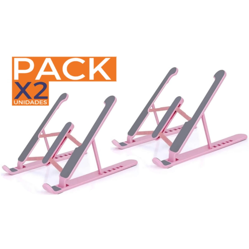 Pacote X2: Suporte Para Notebook, Suporte De Mesa, Computador Dobrável