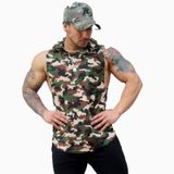 Pulôver De Coxa Com Capuz, Estilo Militar, Casual Para Homens