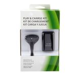 Kit De Carregamento E Jogo Para Bateria Xbox 360 8000mah + Cabo