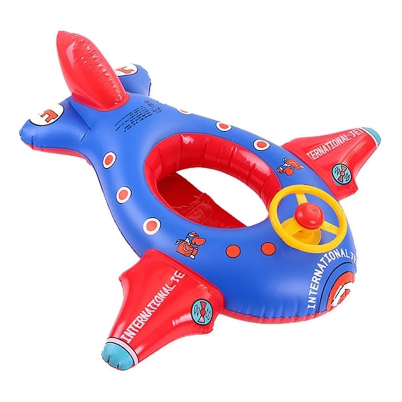 Flutuador De Piscina Para Crianças Modelo Avion