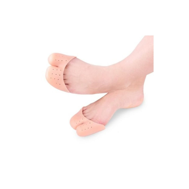 Palmilha De Silicone Com Proteção Total De Dedos Para Pés De Salto Alto