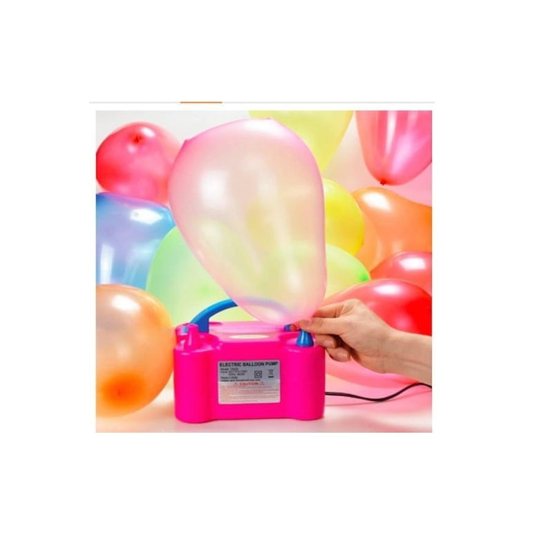Inflador De Balão Elétrico Com Inflação Automática De Até 2 Balões