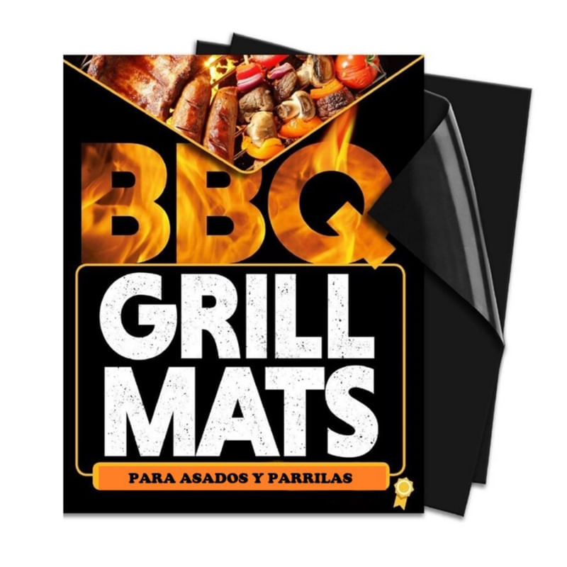 Conjunto De Tapetes Antiaderentes De Teflon Para Grelhar, 3 Folhas Para Assar 33x40cm