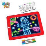 Brinquedo Magicpad Para Crianças Com Superfície Iluminada