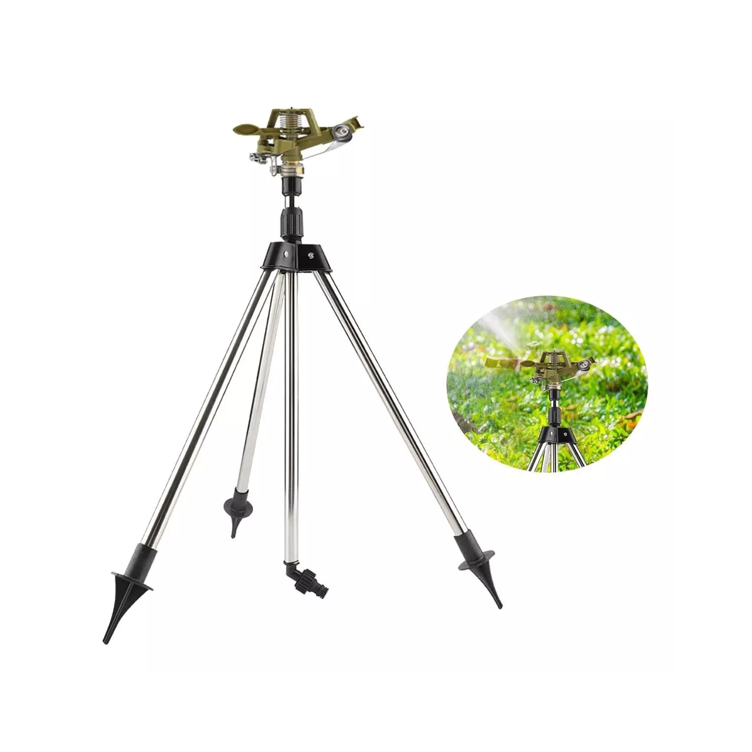 O Kit De Irrigação Por Aspersão Com Tripé Afeta O Uso Residencial