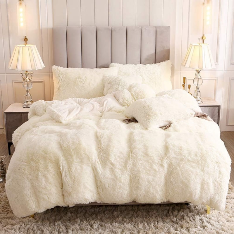 Conjunto De Colchas Generic King Size 230x250cm - Branco
