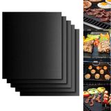 Pacote De Folhas De Teflon Para Assar, Grelhar Ou Forno (40x30cm) - 5 Unidades