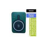 Carregador Power Bank Sem Fio De 5000mah Para Iphone E Android