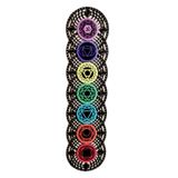 Decoração De Parede 7 Chakras Mandalas 58x14,5 Cm
