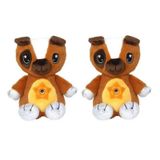 Projetor De Brinquedos De Pelúcia Light Cuckoo Bear Sleep, Pacote Com 2