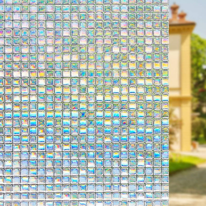 Janela Eletrostática De Vinil Lamina Frosted 45x200cm Water Res