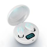 Fone De Ouvido A10 Bluetooth 5.0 Tws Est ̈&#39;reo Sem Fio Controle Toque Touch Esporte Display Led ̈¤ Prova D&#39; ̈¢gua Cor Branco
