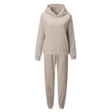 Roupas Femininas De 2 Peças, Conjuntos De Moletom Com Capuz E Capuz