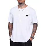 Camiseta Masculina Ny Fashion Cotton Premium