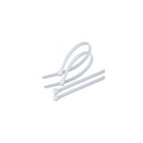 Laços De Plástico Genéricos Longos De 10 Cm X 100 Unidades Brancas