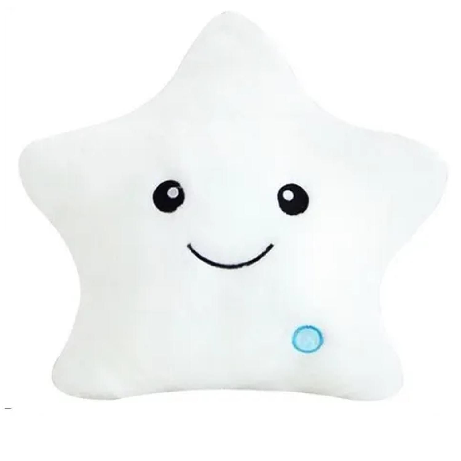Almofada Luminous Star White Plush Filling Electronic