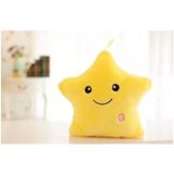 Almofada Luminous Star Yellow Com Luz Intermitente Eletrônica