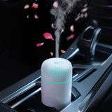 Umidificador De Aromaterapia Para Carro Usb Portátil Cold Mist White