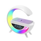 Alto-falante, Carregador Sem Fio, Relógio Digital, Lâmpada Led