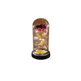 Luz Led Eternal Rose Artificial Eternal Flower Glass Dome