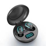 Fone De Ouvido A10 Bluetooth 5.0 Tws Est ̈&#39;reo Sem Fio Controle Toque Touch Esporte Display Led ̈¤ Prova D&#39; ̈¢gua Cor Branco