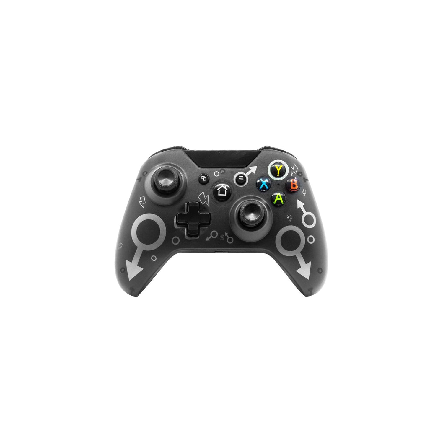 Joystick De Controle Sem Fio Xbox One De 2,4 Ghz - Preto