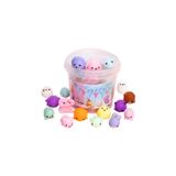 Pacote De Brinquedos Squishy Antistress, 36 Unidades, Sortidas Para Aniversários