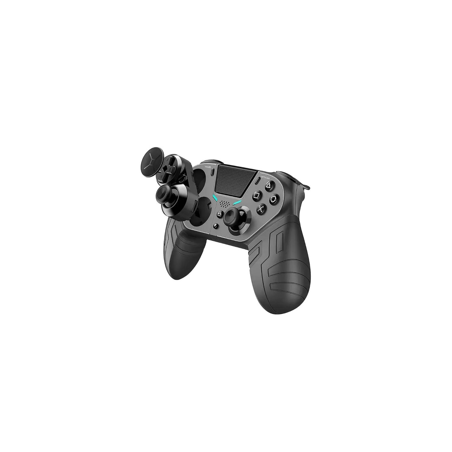 Gamepad Sem Fio Para Controlador Ps4 Preto