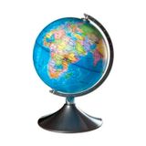 Globo Da Terra Com Base Educacional De 18,2 Cm De Diâmetro