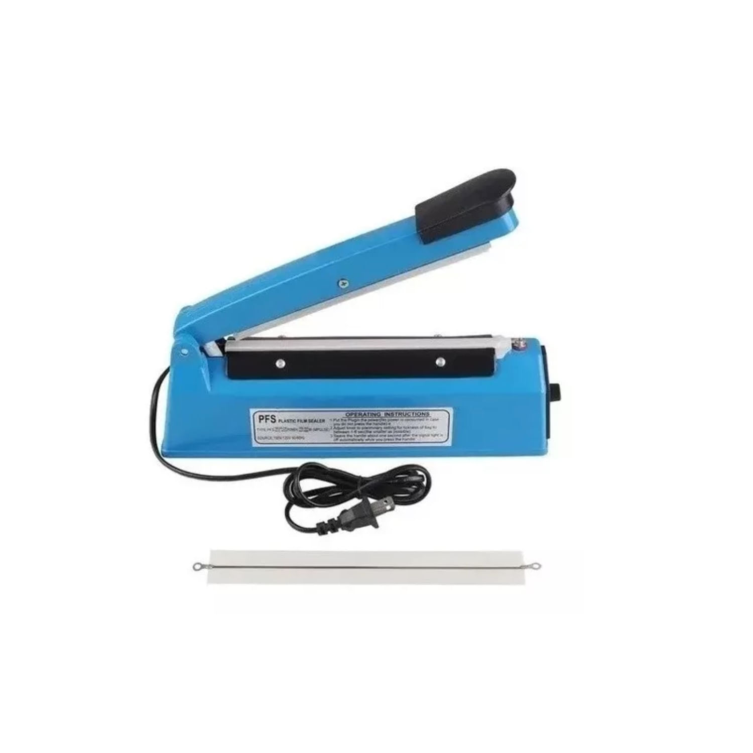 Máquina Seladora De Sacos Térmicos De 200 Mm Com 6 Configurações De Calor