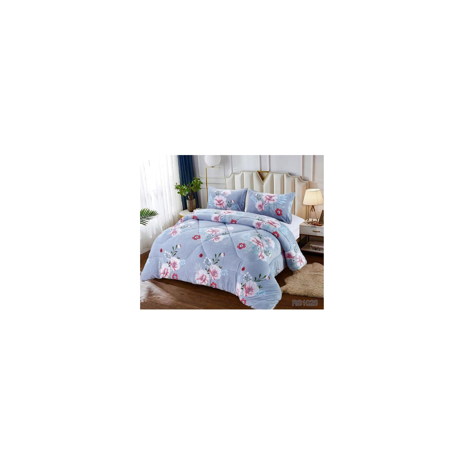 Blanket Down Sherpa Winter Plush E Chiporro De 2 Lugares