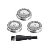 Conjunto De Lâminas De Barbear De Reposição Para Philips (3 Lâminas)