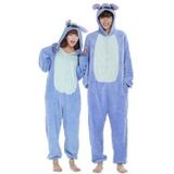 Pijamas Infantis Stitch Polar — Peças Individuais Femininas Masculinas