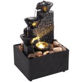 Decoração De Fonte De Luz Fluente De Mesa