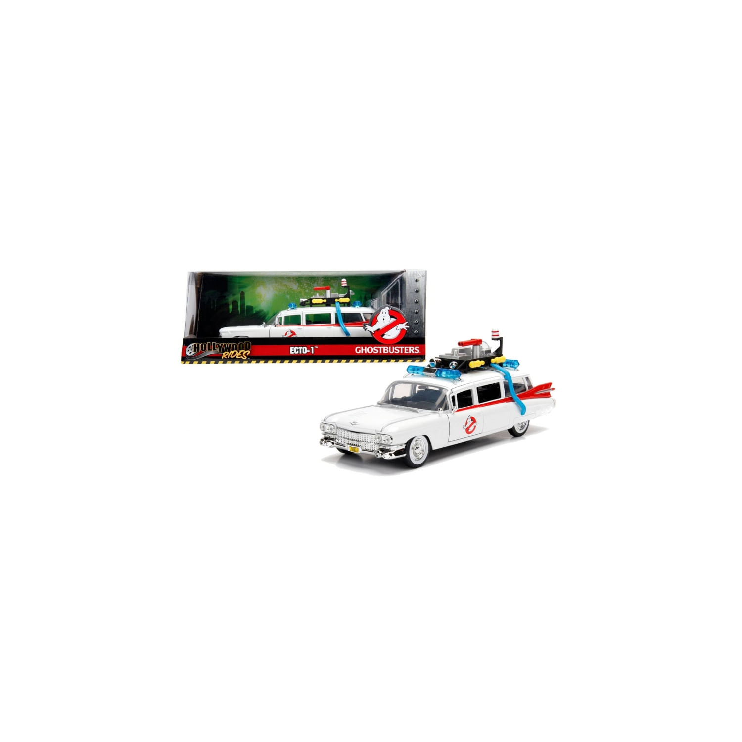 Transmissão Em Tempo Real | Jada 99731 1:24 Ecto 1 Ghostbusters
