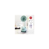 Ventilador De Mesa, Apontador De Lápis, Porta-lápis 3 Em 1, Recarregável