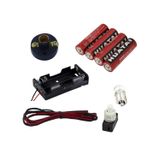 Kit De Circuito De Projeto Escolar Rst De 5 Peças Mais 4 Pilhas Aa
