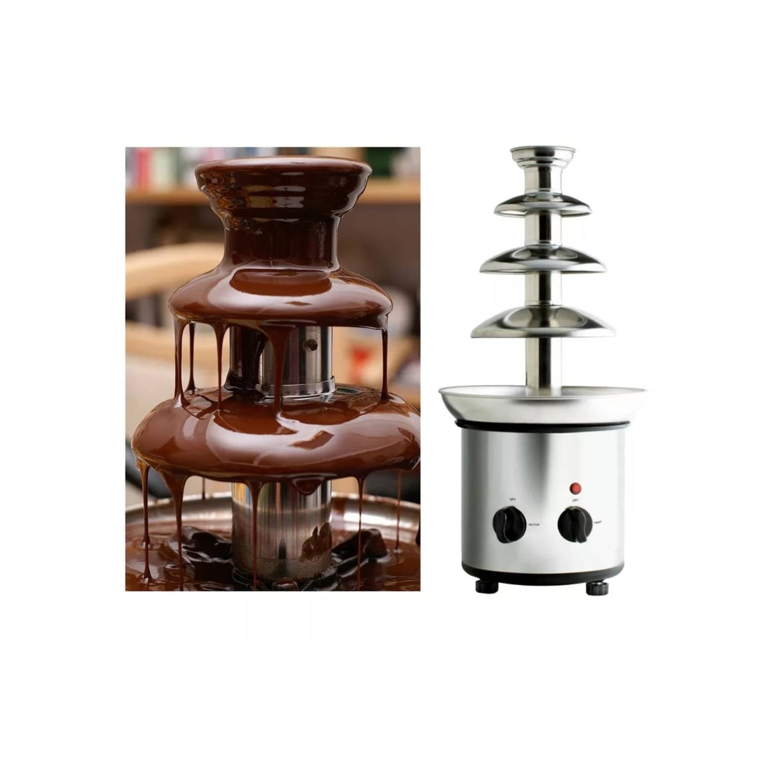 Fonte De Chocolate Etho Import Chocolate Waterfall 170w