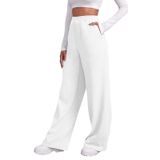 Calça De Moletom Senyentie Comfy, De Cintura Alta, Folgada Para Mulheres
