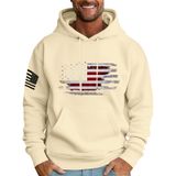 Moletom Masculino Com Capuz Mlyyjckg, Moderno, De Lã Grande, Bege, Tamanho Gg