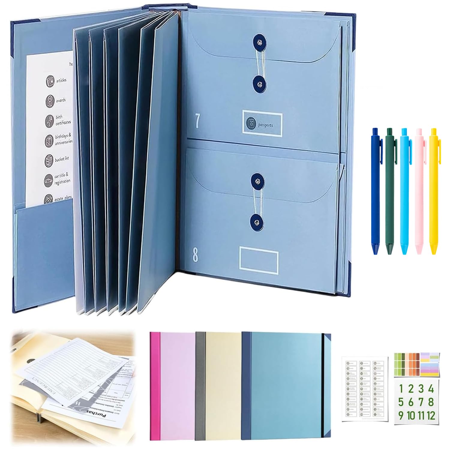 Life Organizer Binder Tigilt If I Die Veleron Com Índice
