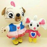 Chip E Batata Pelúcia Brinquedos Pug E Rato Boneca De Pelúcia Animal