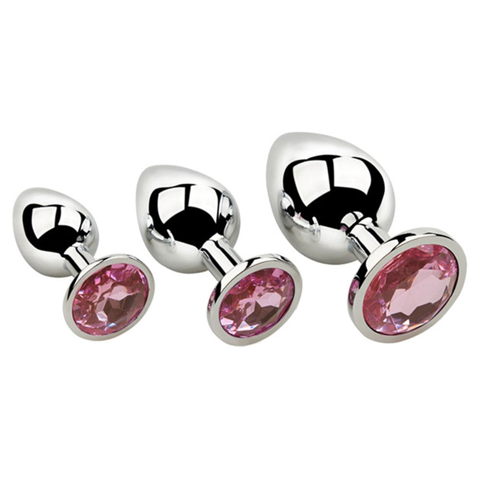 Tampão Anal De Aço Inoxidável Chutt Thup Antical Crysta