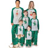 Pijamas De Natal Foughi Family Matching Sets Green Plaid