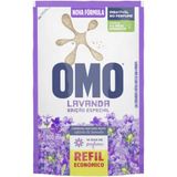 Lava Roupa Omo Sabão Líquido Refil Lavagem Perfeita Lavanda 900ml