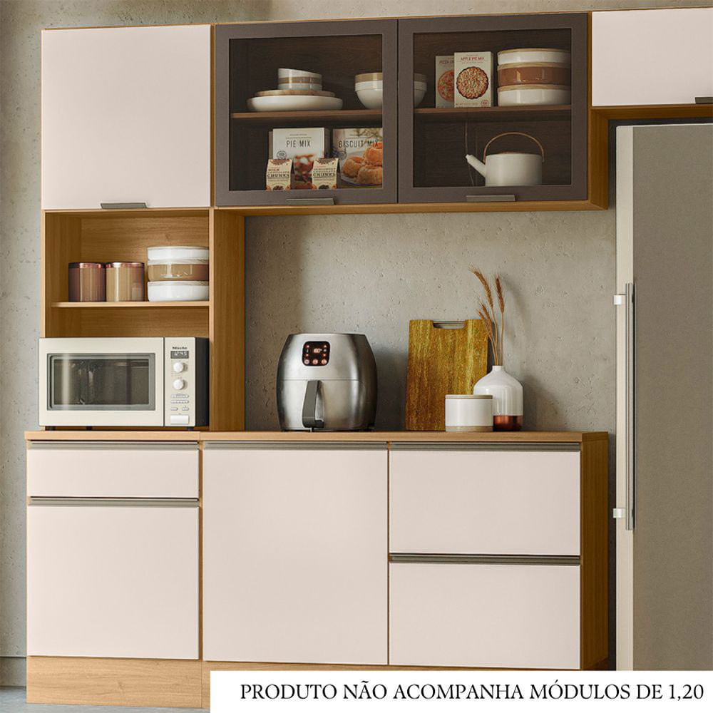 Paneleiro Duplo Etna 2 Portas 1 Gaveta Poliman