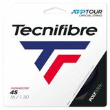 Corda Tecnifibre 4s Set Individual Cor Preta Espessura 1.30mm